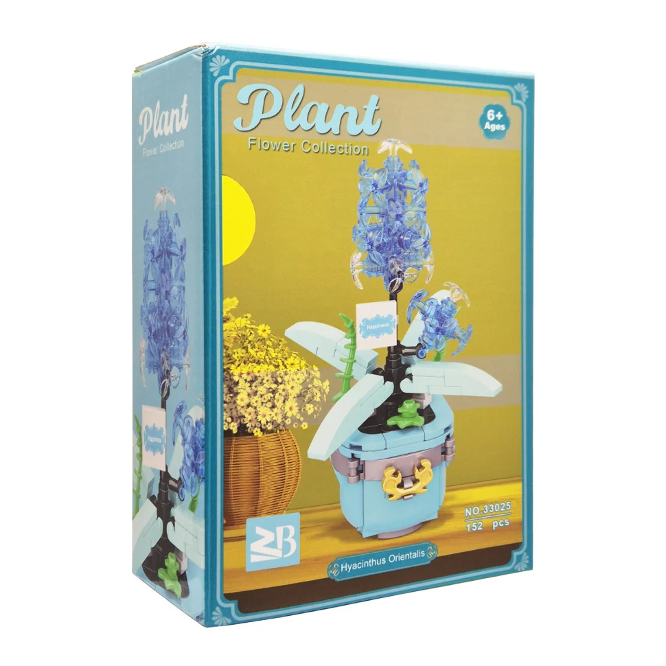Дитячий конструктор Plant Flower Collection 33025 152 деталі пластик різнобарвний