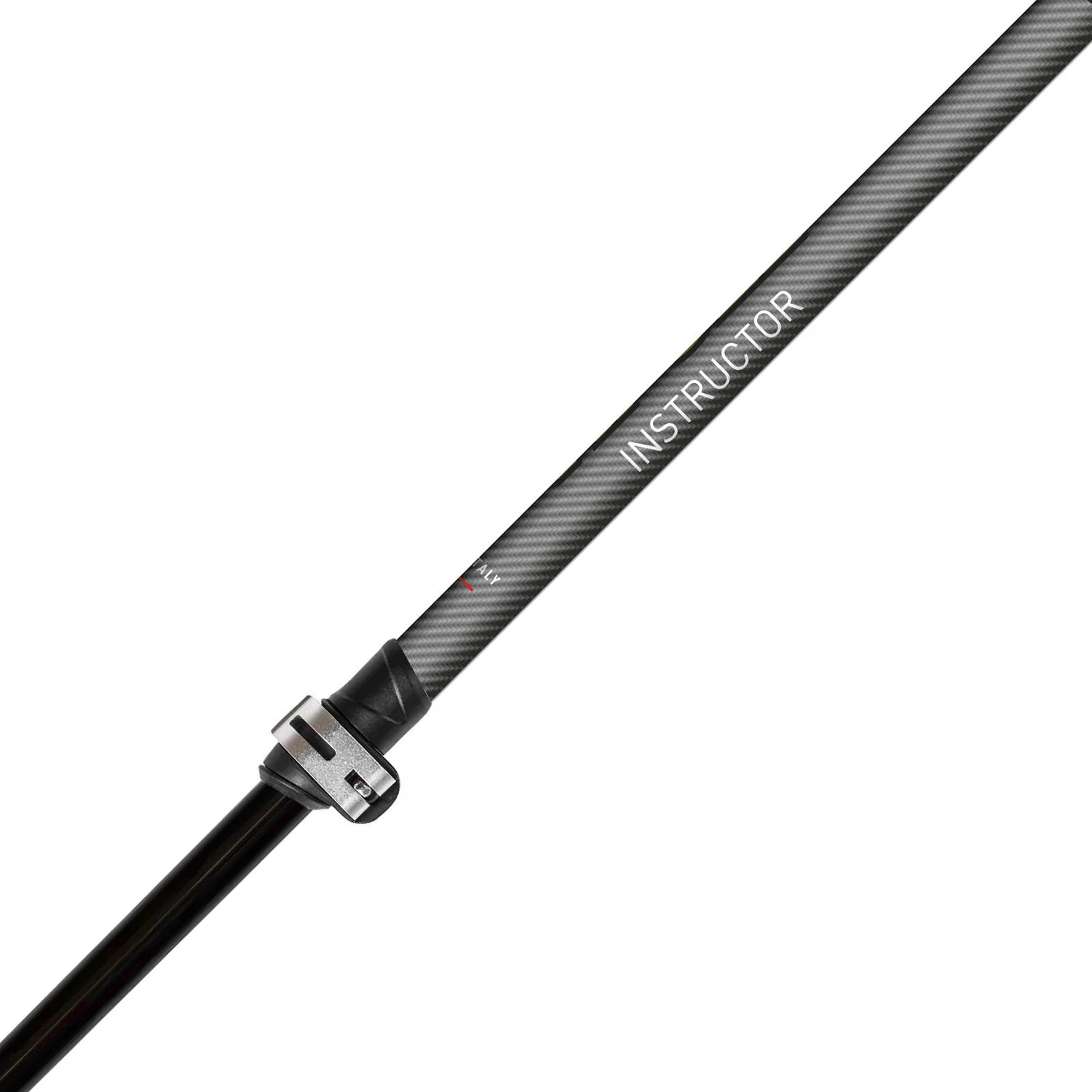 Палки для скандинавської ходьби Vipole Instructor Vario QL Silent DLX 100% HM Carbon 64-135 см чорні