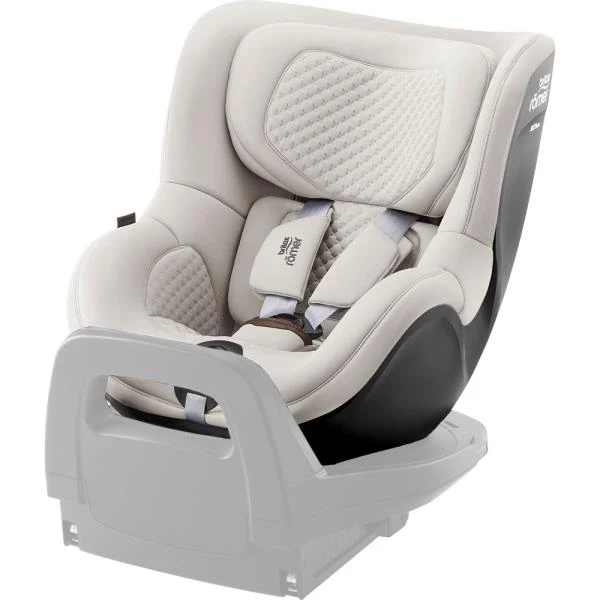 Автокрісло Britax-Romer Dualfix 5Z 0+/1 0-18 кг поворотне пластик молочний 48x44x74 см