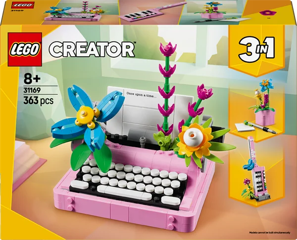 Конструктор LEGO Creator Друкарська машинка 363 деталі пластикова різнобарвна 31169