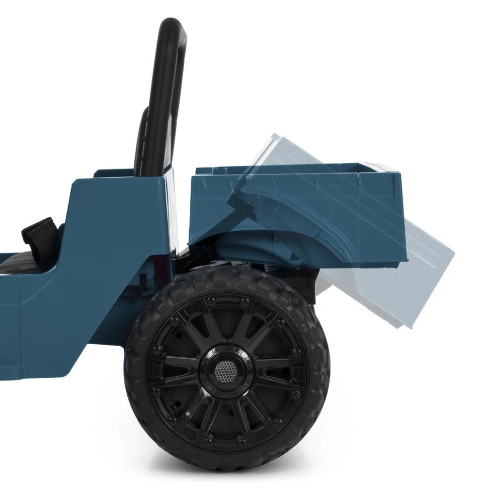 Дитячий електромобіль Джип M 6308EBLR 113x63x57 см коричневий екокожа до 50 кг