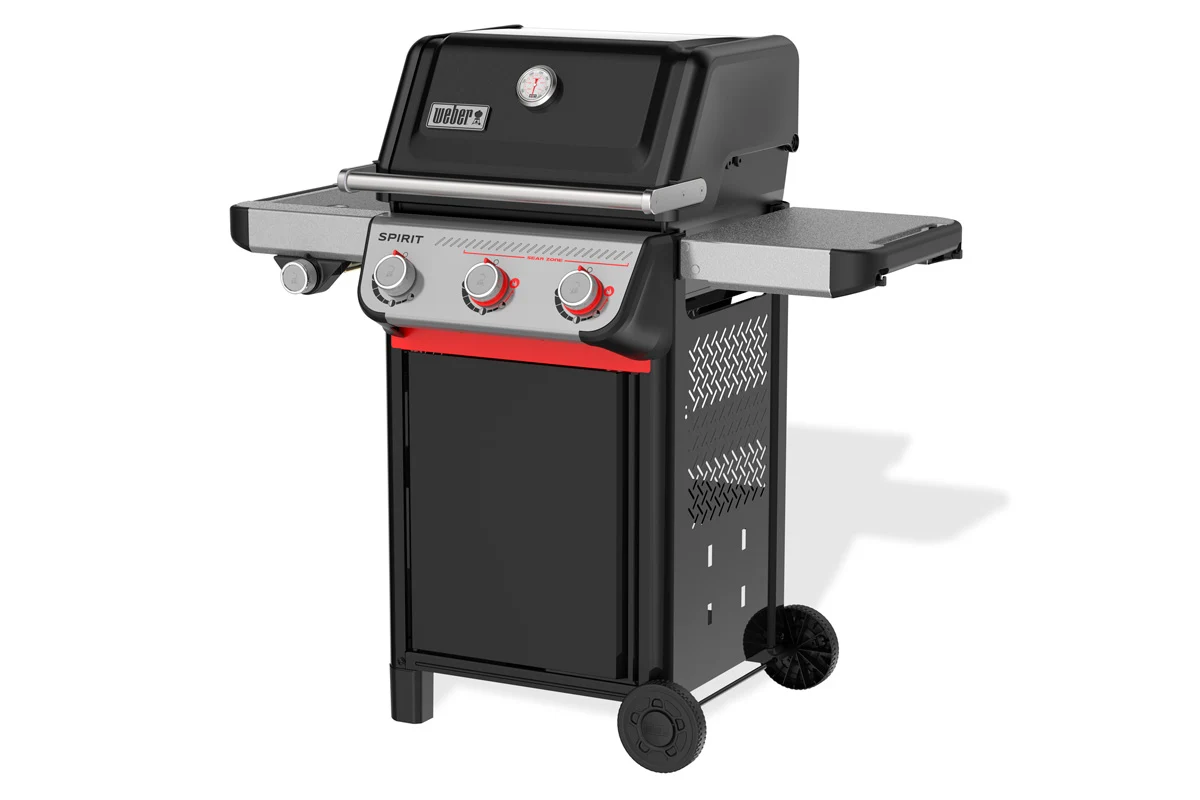Газовий гриль Weber Spirit E-335 12,61 кВт сталь 123х67,5х117 см чорний