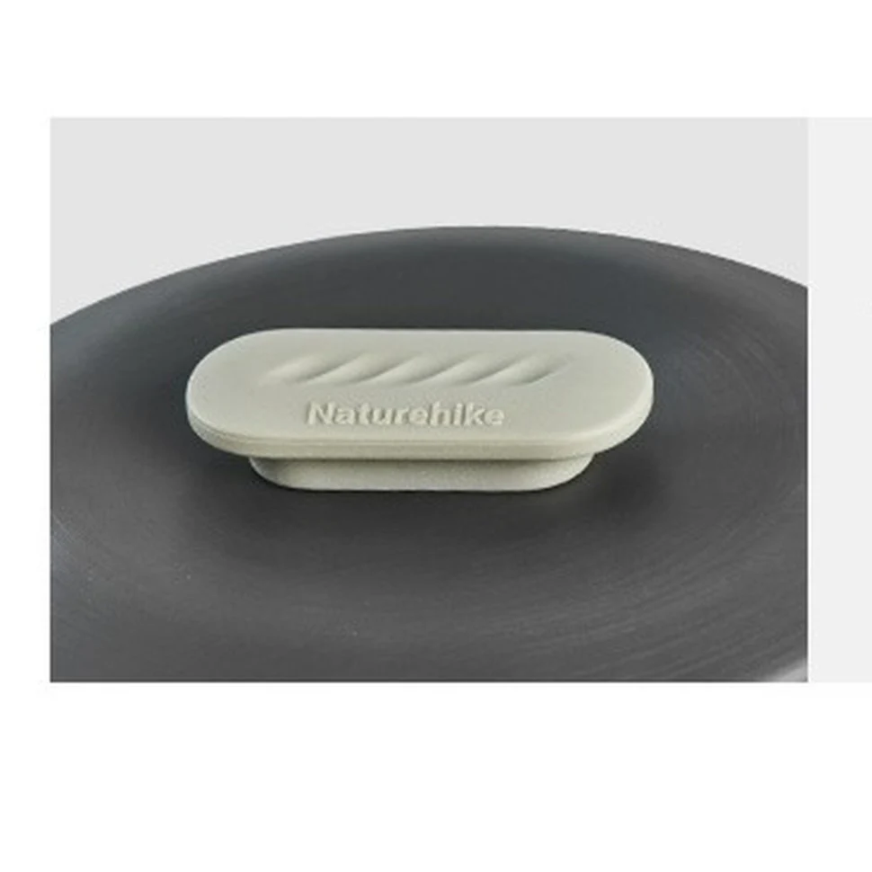 Кемпінговий чайник 1,4 л алюмінієвий сірий Naturehike CNK2450CF030