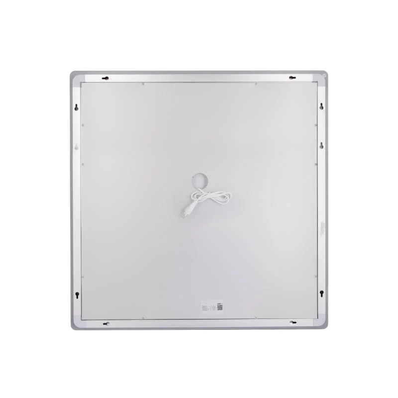 Дзеркало квадратне Lidz Kubis KU2 700х700 см LED-підсвічування Touch антизапотівання димер