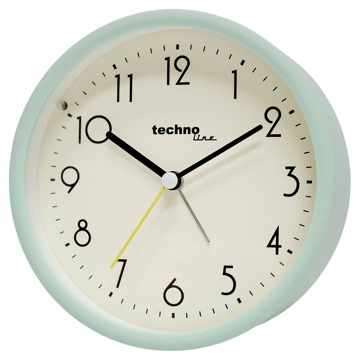 Настільний годинник Technoline R Mint 121x121x42 мм пластик м'ятний з будильником