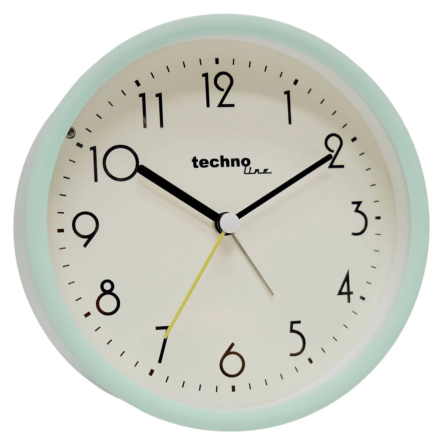 Настільний годинник Technoline R Mint 121x121x42 мм пластик м'ятний з будильником