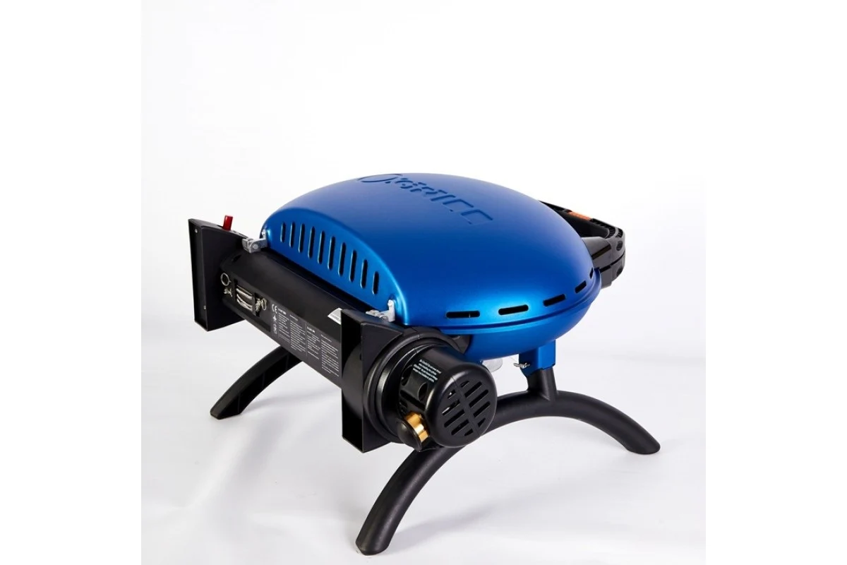 Газовий гриль портативний O-Grill 500 58,5x21,5x56,7 см металевий синій