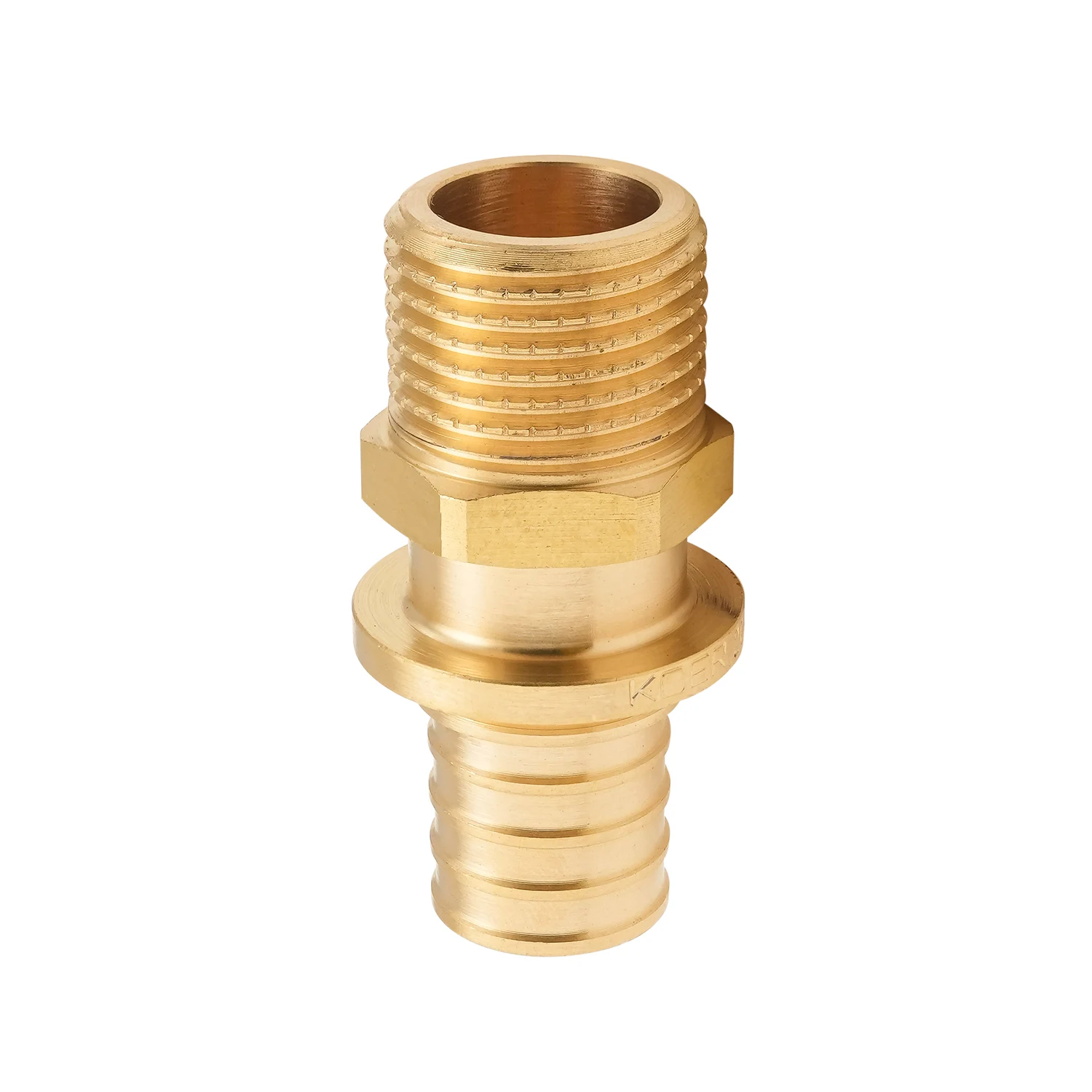 Перехідник Ніпель Koer KA.A06M-20 20(2.8mm) x 1/2" Метал