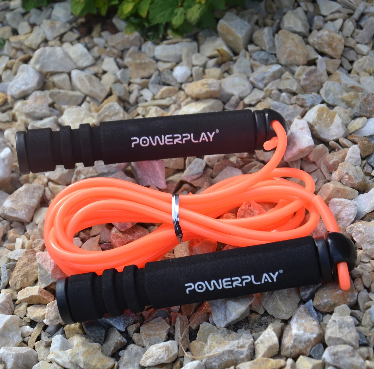 Скакалка PowerPlay 4205 Classic Plus 2,7 м ПВХ Помаранчева