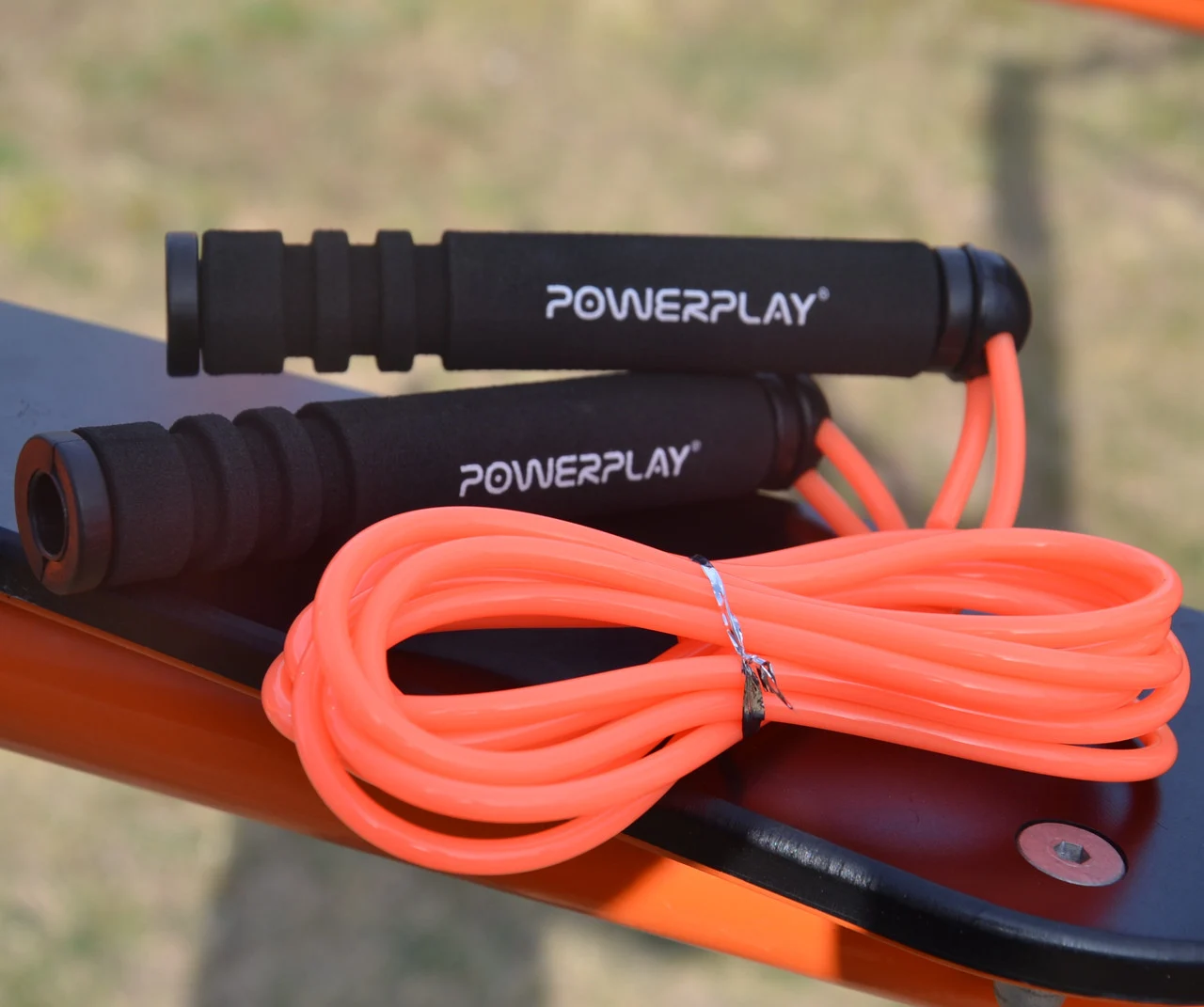 Скакалка PowerPlay 4205 Classic Plus 2,7 м ПВХ Помаранчева