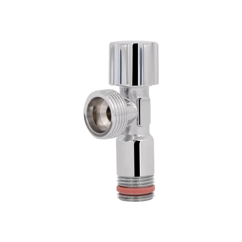 Кран кутовий Thermo Alliance Forte 1/2"З×3/4"З хром Міцні матеріали