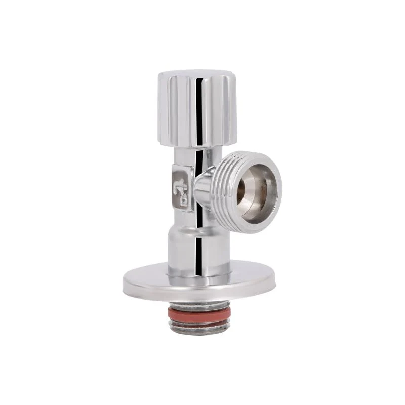 Кран кутовий Thermo Alliance Forte 1/2"З×3/4"З хром Міцні матеріали
