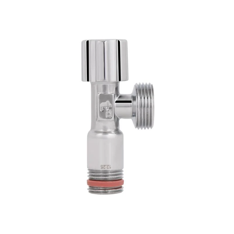 Кран кутовий Thermo Alliance Forte 1/2"З×3/4"З хром Міцні матеріали