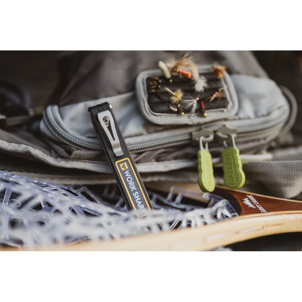 Точилка механічна кишенькова Work Sharp Folding Field Sharpener WSEDCFFS-I алмазна 130 г сталь, кераміка