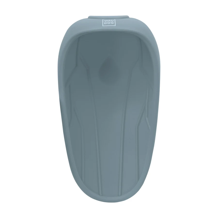 Поїлка-насадка WAUDOG Silicone 165х90 мм силіконова сірий