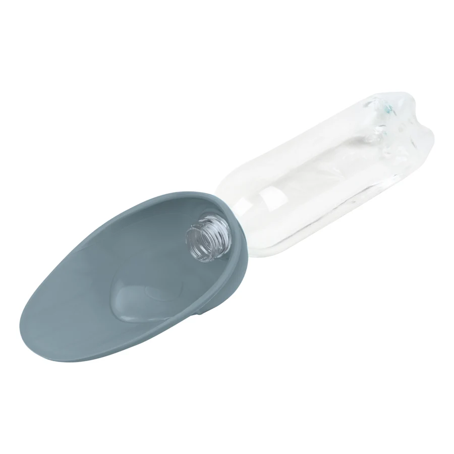 Поїлка-насадка WAUDOG Silicone 165х90 мм силіконова сірий