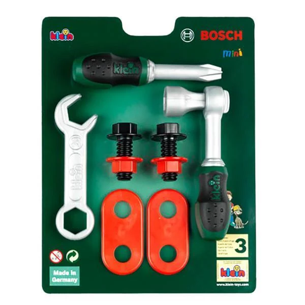 Ігровий набір Klein Bosch Mini Інструменти майстра 6 шт Пластик Різнобарвний