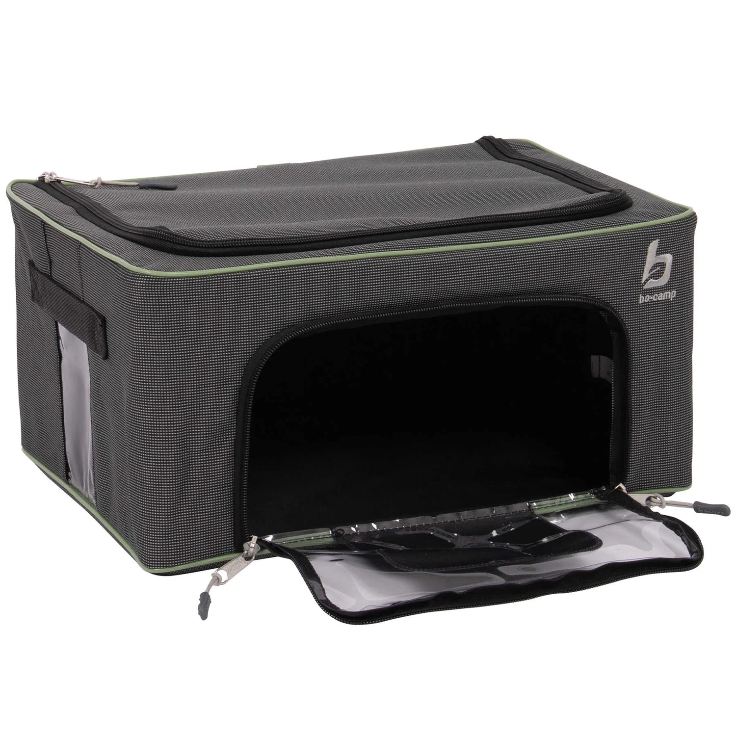 Набір боксов-органайзерів Bo-Camp Box Set M+L Oxford Polyester 600D 38x28x35 см Anthracite