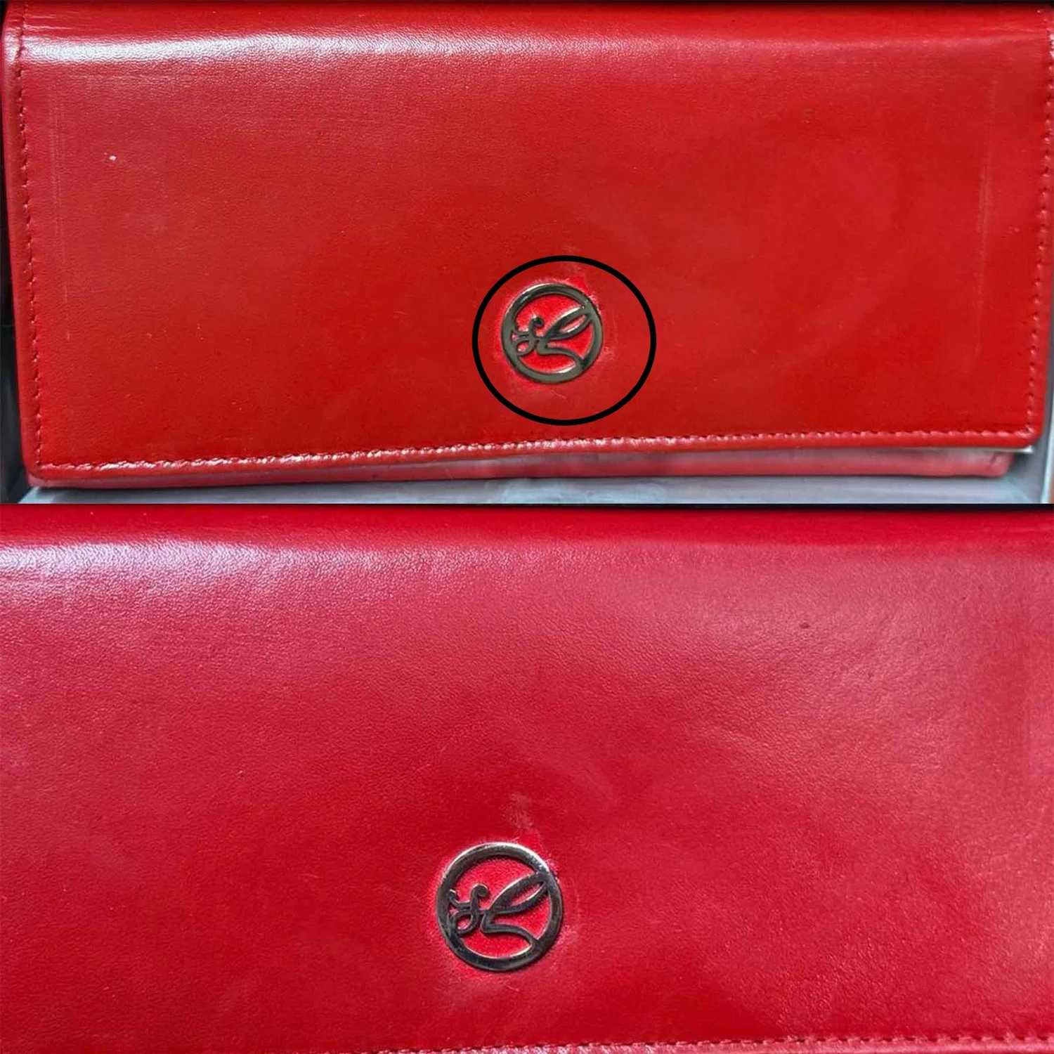 Жіночий гаманець Semi Line P8273-2 шкіряний червоний 19,5х10х3 см RFID