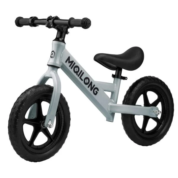 Біговел Miqilong HP 12" оливковий алюмінієвий 53х40х82 см до 1.2 років