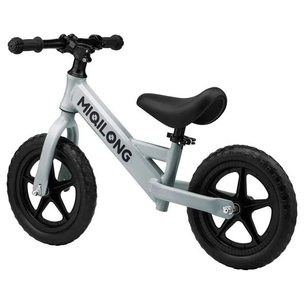 Біговел Miqilong HP 12" оливковий алюмінієвий 53х40х82 см до 1.2 років