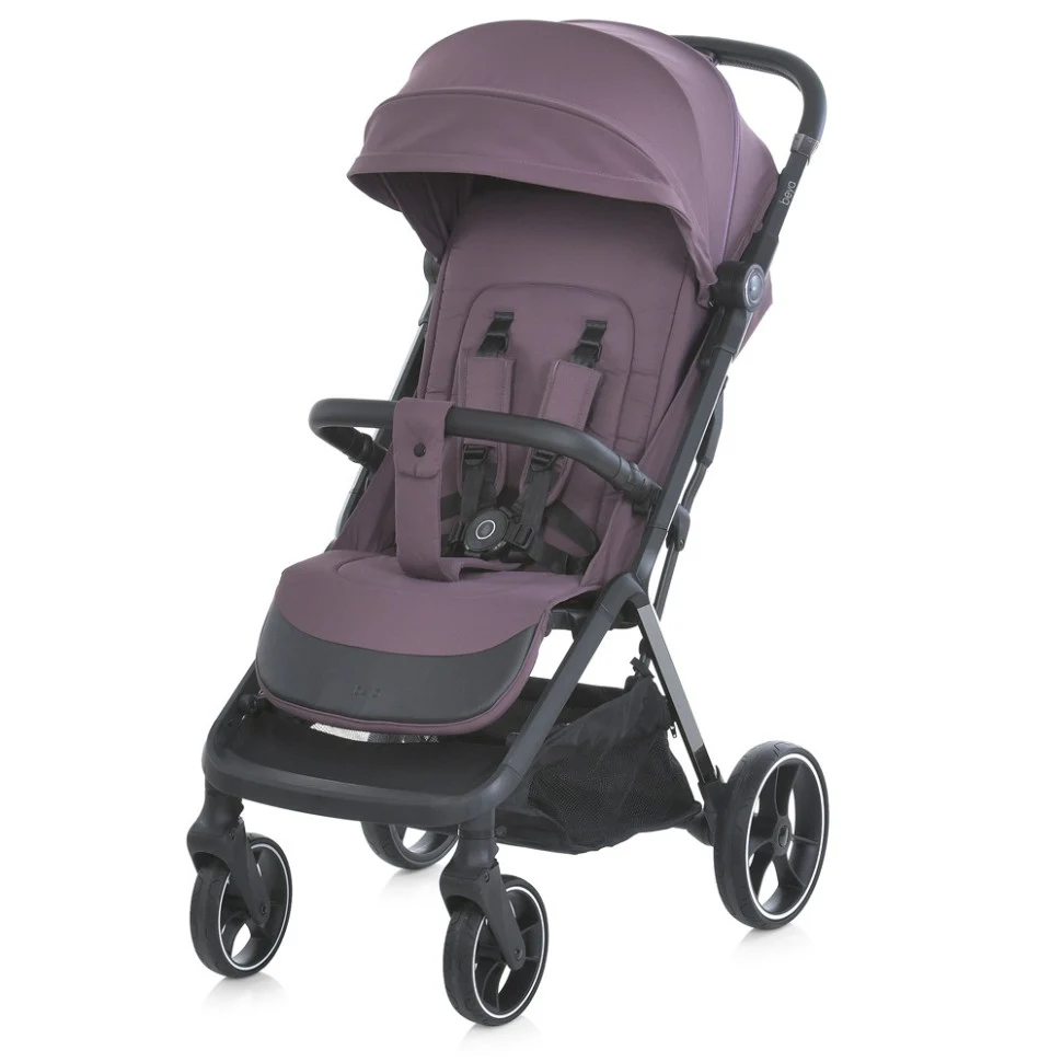Прогулянкова коляска BEYA ME 1127-B 84x54,5x104 см алюміній Vintage Plum