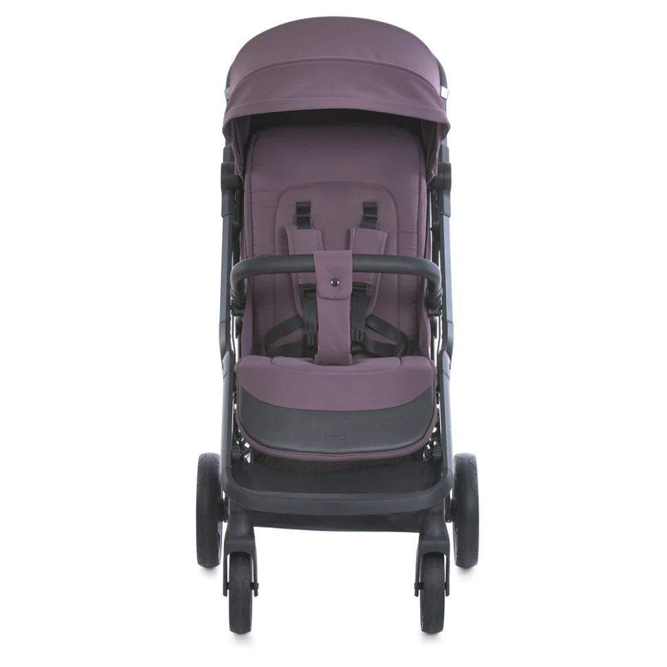 Прогулянкова коляска BEYA ME 1127-B 84x54,5x104 см алюміній Vintage Plum