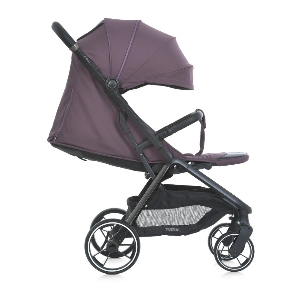 Прогулянкова коляска BEYA ME 1127-B 84x54,5x104 см алюміній Vintage Plum
