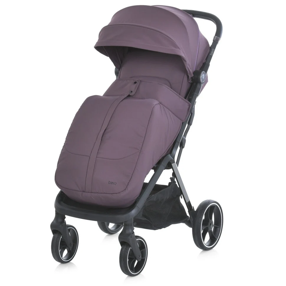 Прогулянкова коляска BEYA ME 1127-B 84x54,5x104 см алюміній Vintage Plum