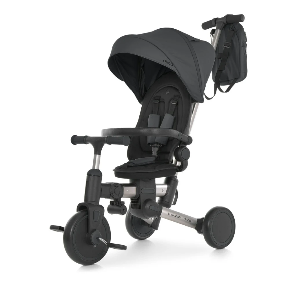 Дитячий триколісний велосипед TRIGO ME 1226 до 25 кг алюміній 78х50х94 см Magnet Gray