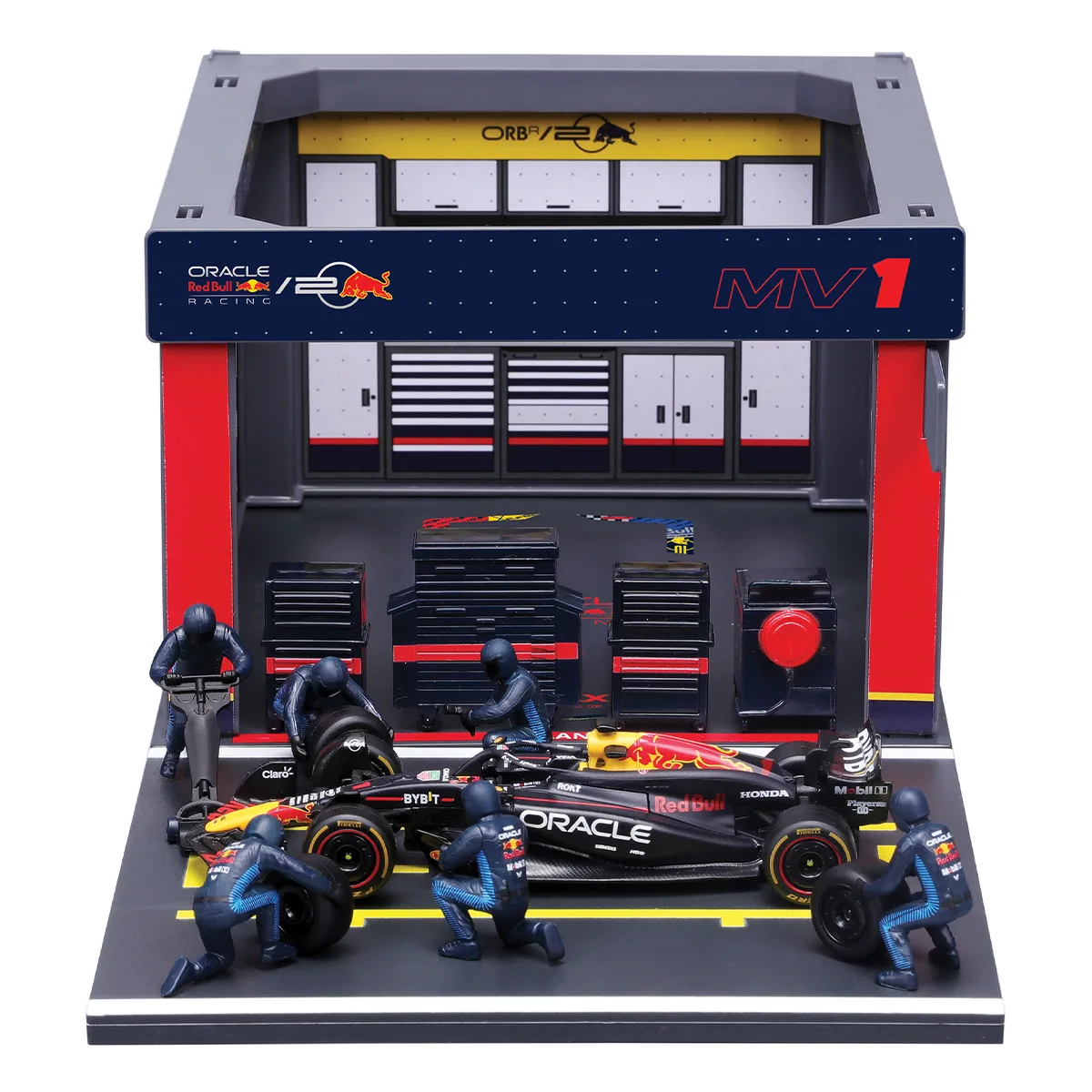 Игровой набор Bburago пластик металл 33 05х16х11 05 см Red Bull Racing