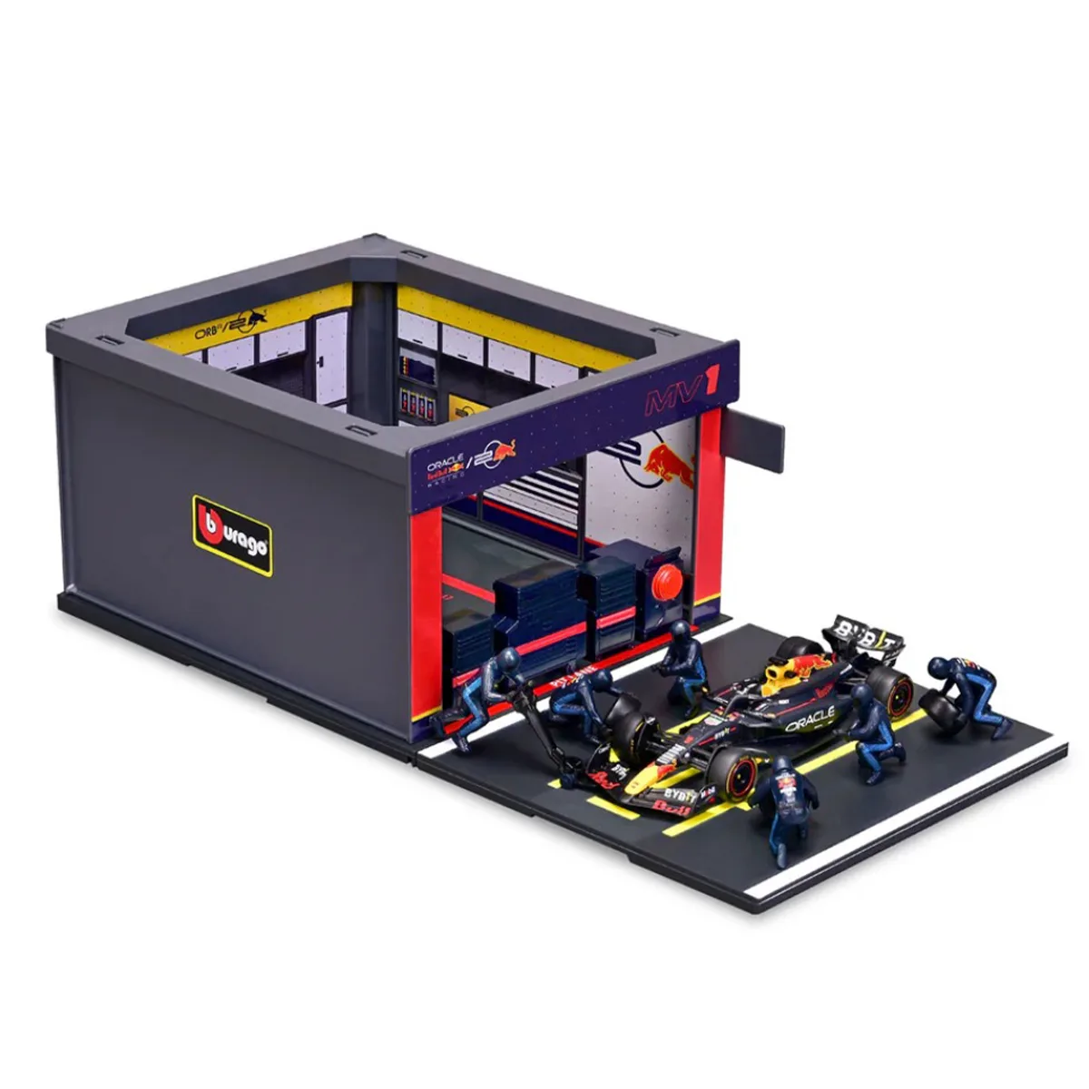 Игровой набор Bburago пластик металл 33 05х16х11 05 см Red Bull Racing