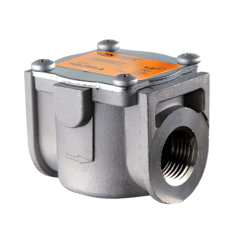 Фільтр газовий Koer KG.F01.A 1/2" алюмінієвий 10 Бар сріблястий