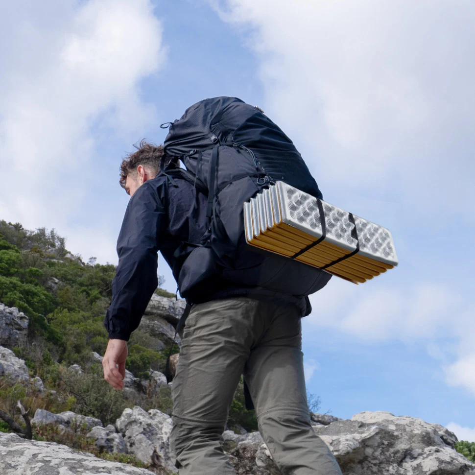 Коврик складной Naturehike CNK2550WS030 IXPE алюминиевая пленка 185х56 см оливково-зеленый