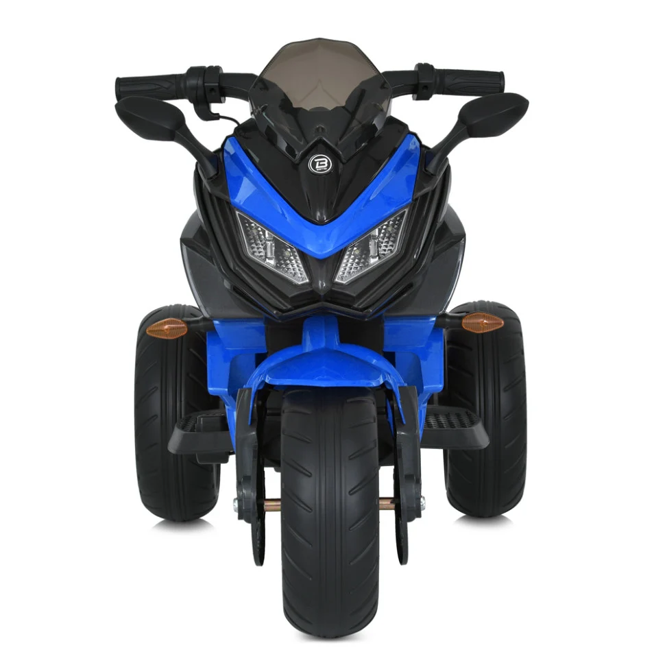 Дитячий електромотоцикл Bambi Racer M 4274ELR 12V 9Ah екокожа 108x57x76 см