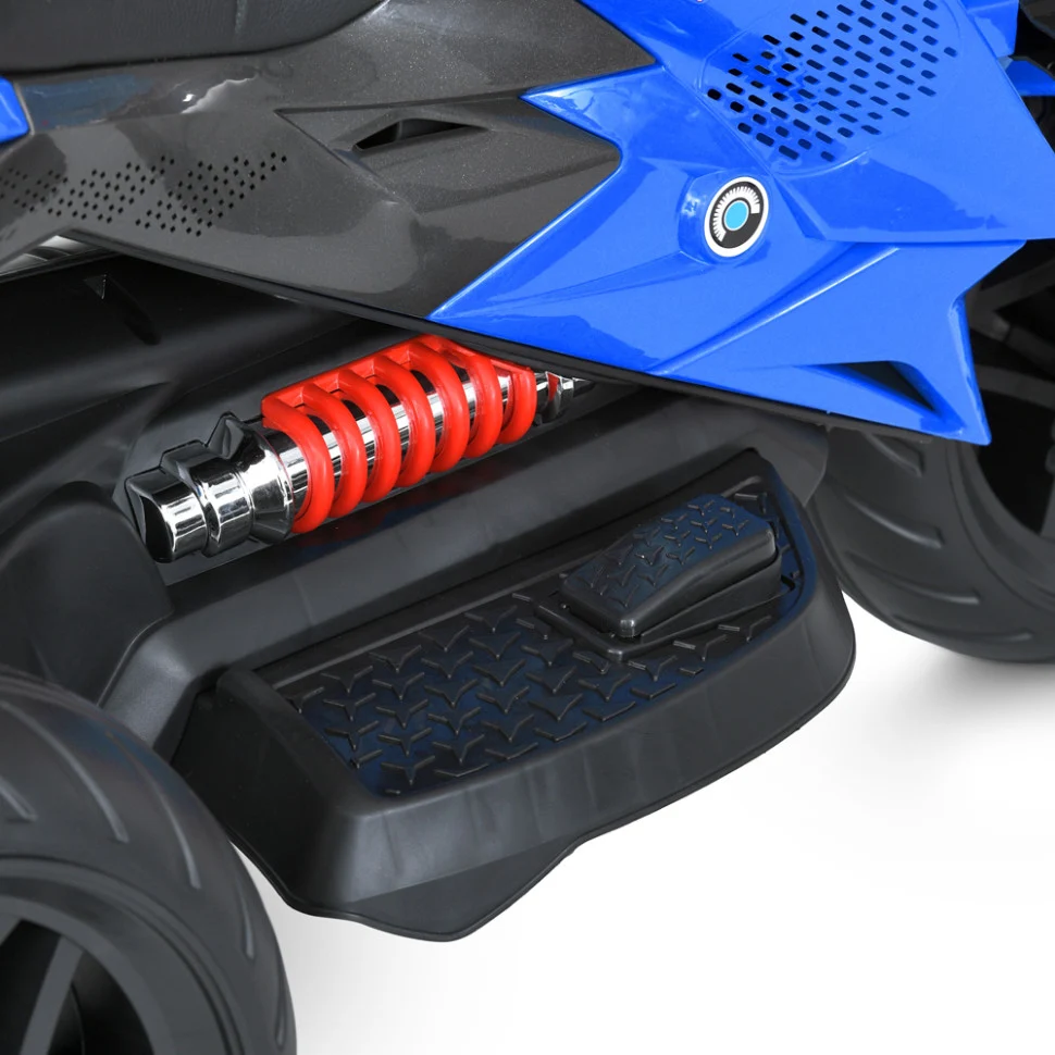Дитячий електромотоцикл Bambi Racer M 4274ELR 12V 9Ah екокожа 108x57x76 см