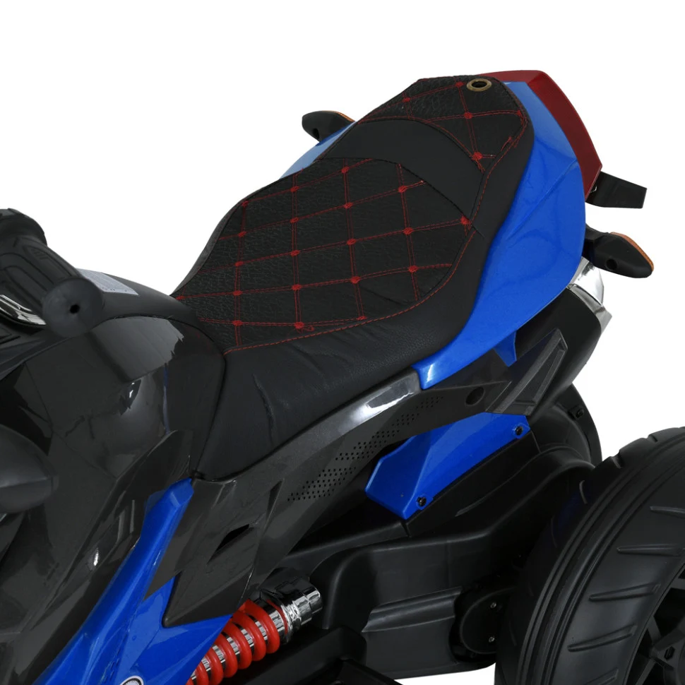 Дитячий електромотоцикл Bambi Racer M 4274ELR 12V 9Ah екокожа 108x57x76 см