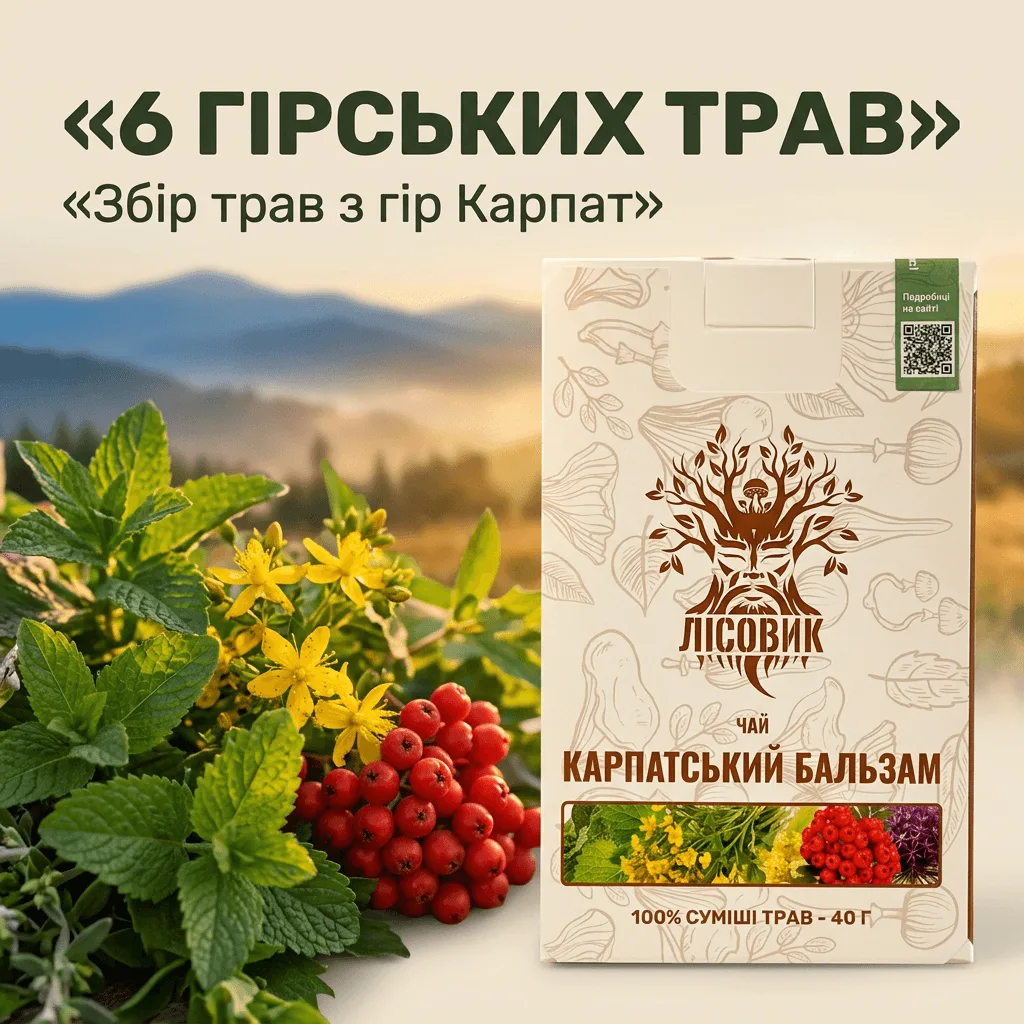 Чай Карпатський бальзам 40 г