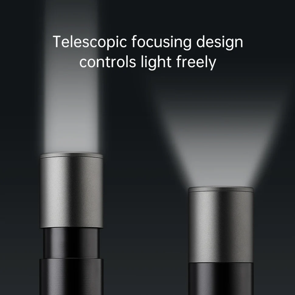 Кишеньковий ліхтар Nextool Zoom Flashlight 150 лм алюмінієвий 120,7х27,6 мм 5000К