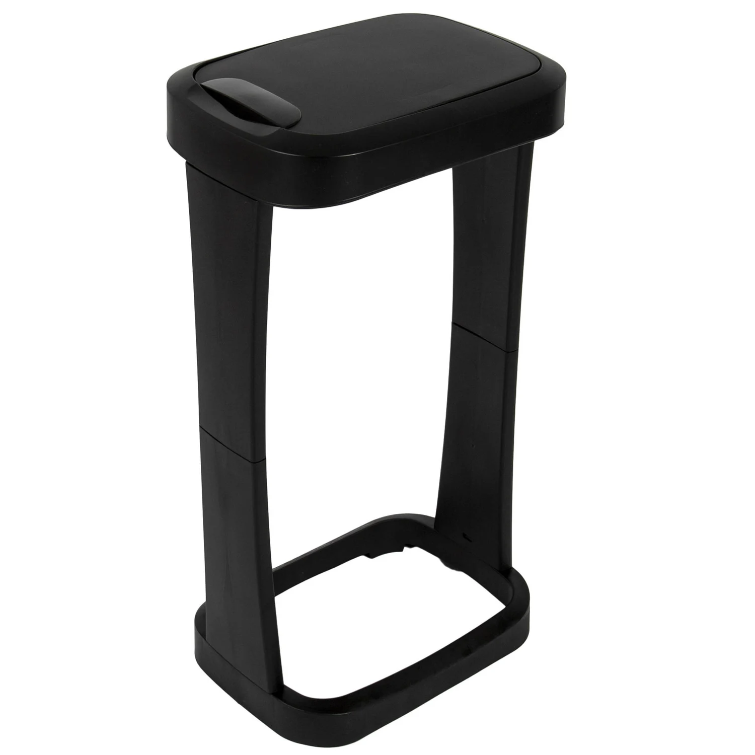 Кошик для сміття складний Bo-Camp Flip Lid 120 л пластик чорний 76х40х30 см