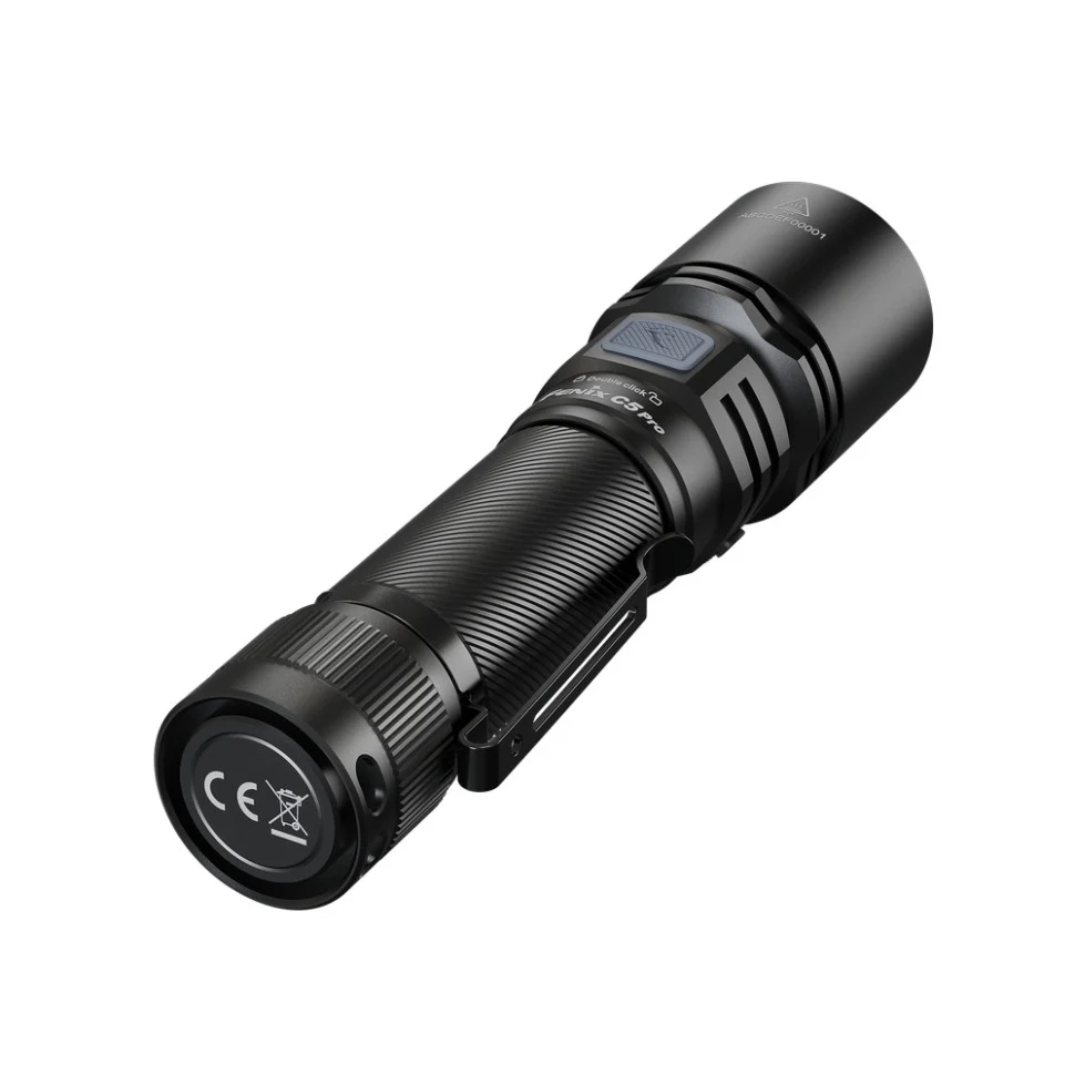 Ліхтар ручний Fenix C5 Pro 2000 лм авіаційний алюміній 137,4х34х25,4 мм чорний