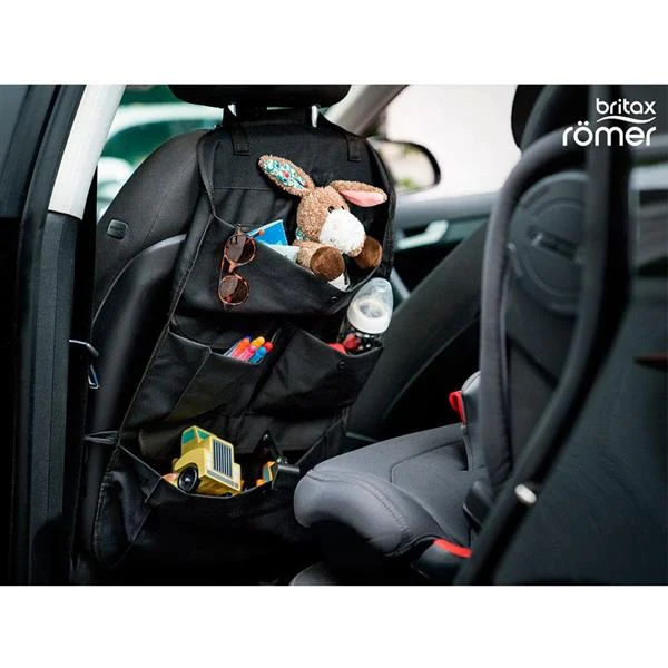 Органайзер для авто Britax-Romer чорний пластик з кишеньками 50х40 см