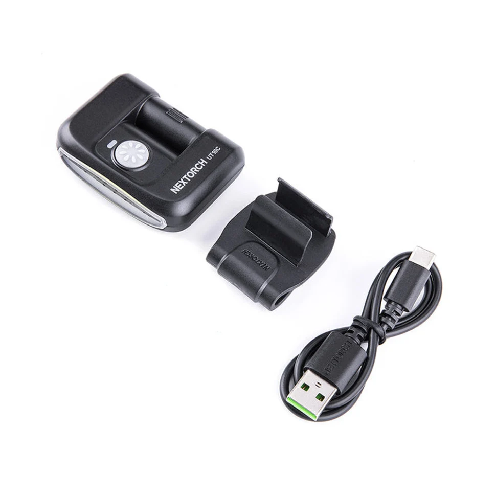 Ліхтар мультифункціональний Nextorch UT10C 170 лм USB-C пластик чорний 60x46x17 мм