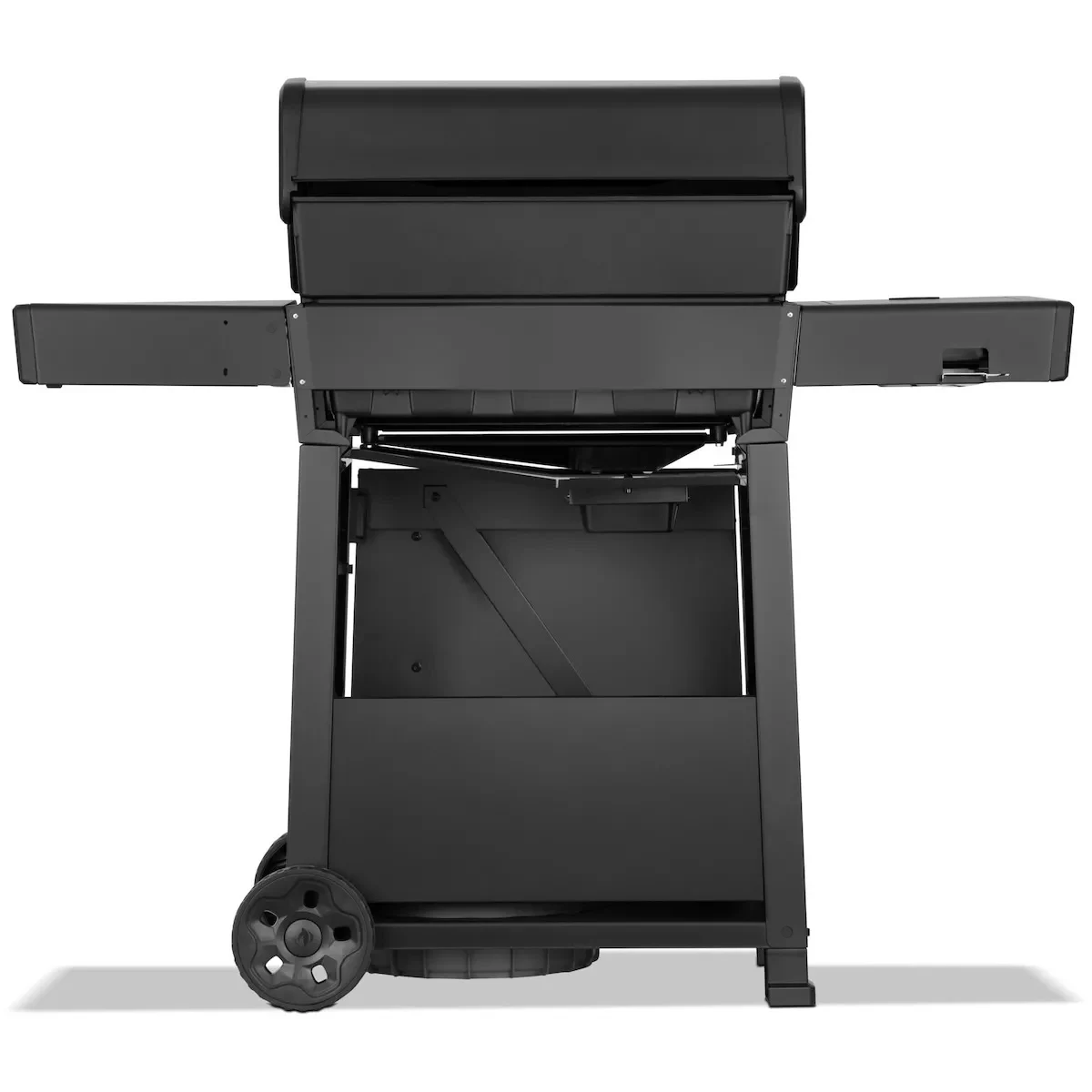 Газовий гриль Napoleon Phantom Freestyle Pro 425 з бічним пальником Sizzle Zone чорний мат 132х64х116 см