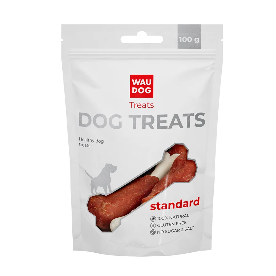 Ласощі для собак WAUDOG Treats Качина гомілка 100 г 89% м'яса зміцнення імунітету