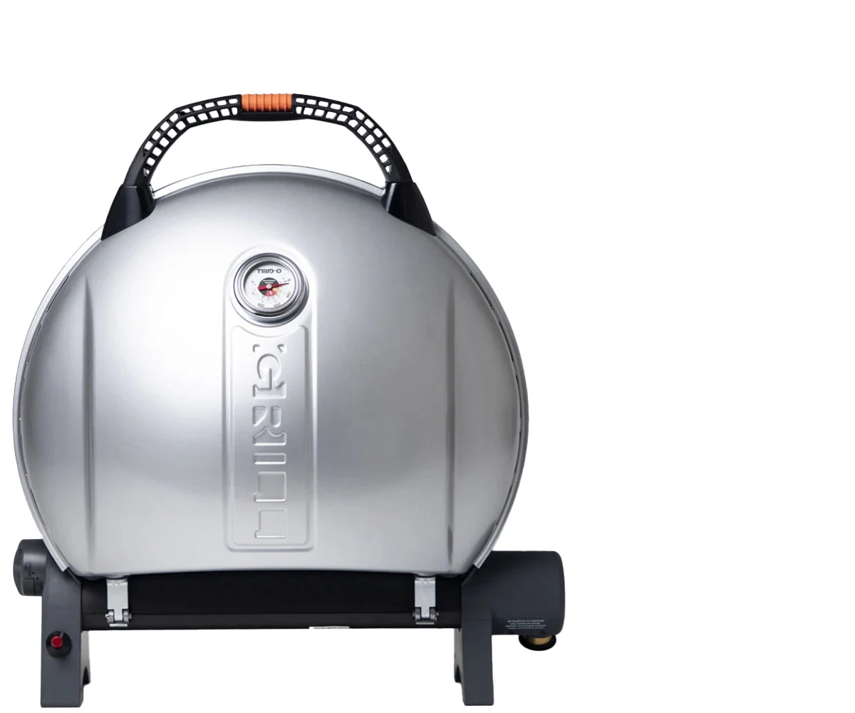 Газовий гриль O-Grill 900 переносний 58,5x27,6x56,7 см металевий срібло