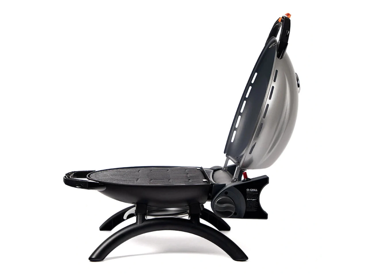 Газовий гриль O-Grill 900 переносний 58,5x27,6x56,7 см металевий срібло