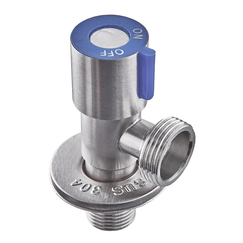 Кран для підключення сантехнічних приладів Zerix VAL-03-1/2x3/4" нержавіюча сталь SUS304 сріблястий