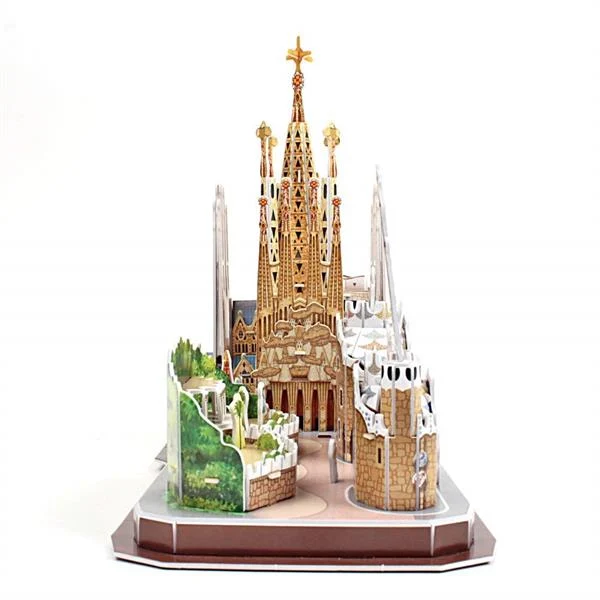 3D пазл CubicFun Барселона MC256h 186 елементів пінокартон 26х17х54 см