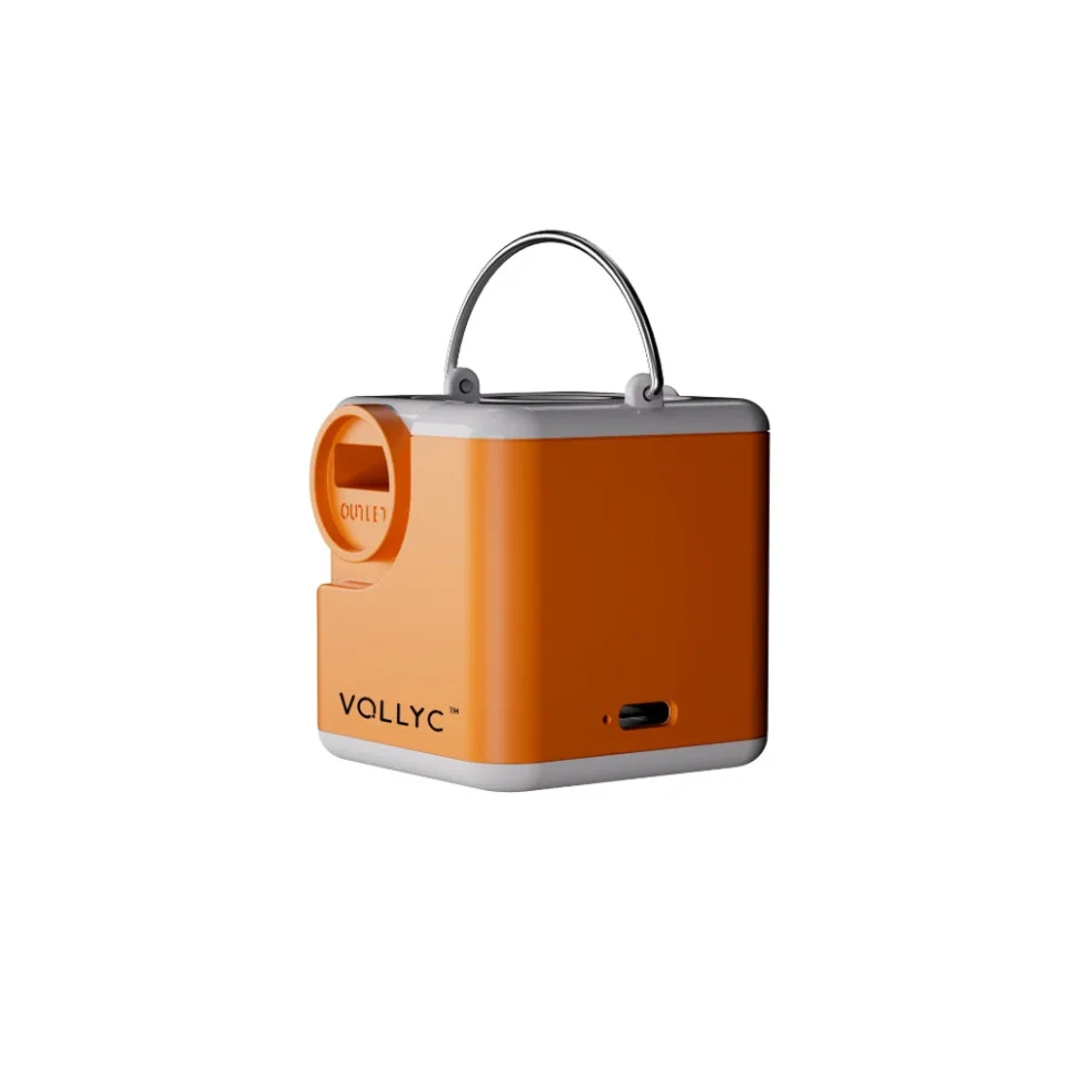 Кемпинговый насос Vollyc Ezy Pump 5 в 1 аккумуляторный 200 л/мин оранжевый